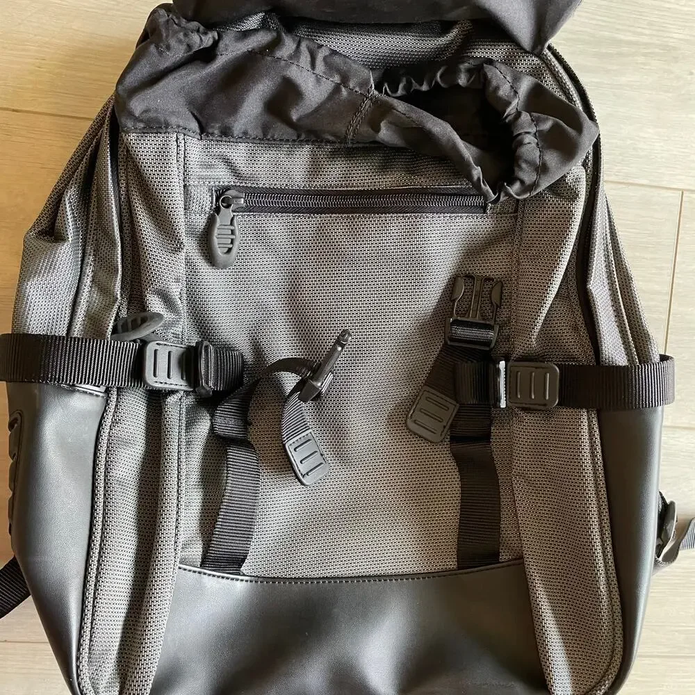 Tumi Laptop Backpack Gray Black Unisex